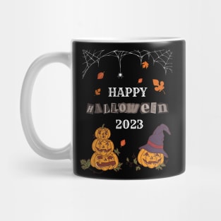 Happy Halloween Pumpkin 2023 Dark Mug